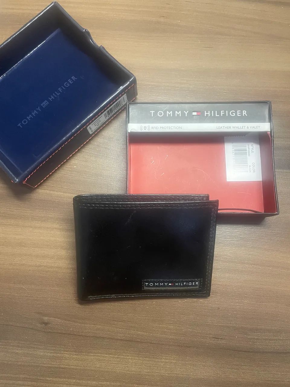 Carteira Original masculina de couro - Tommy Hilfiger - Foto 4