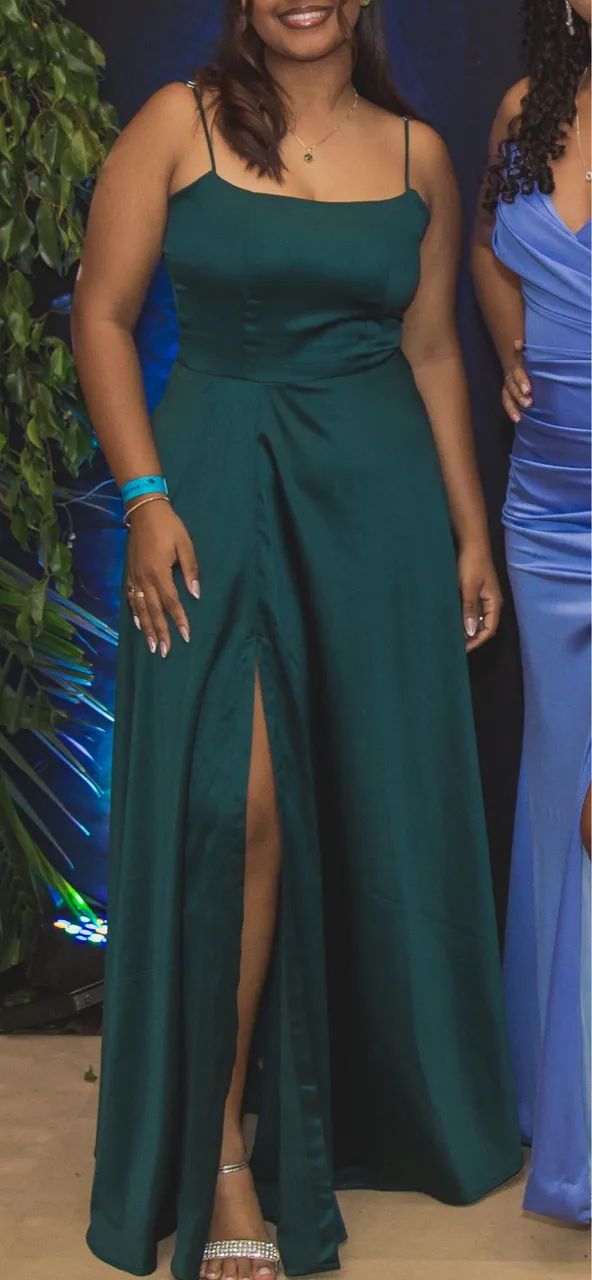 Vestido verde/formatura 