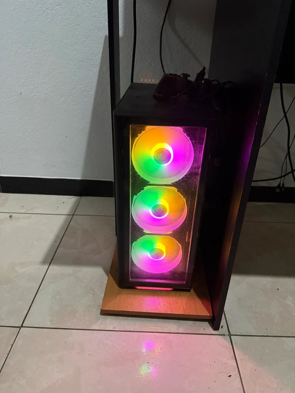 Pc gamer completo com mesa - Foto 3