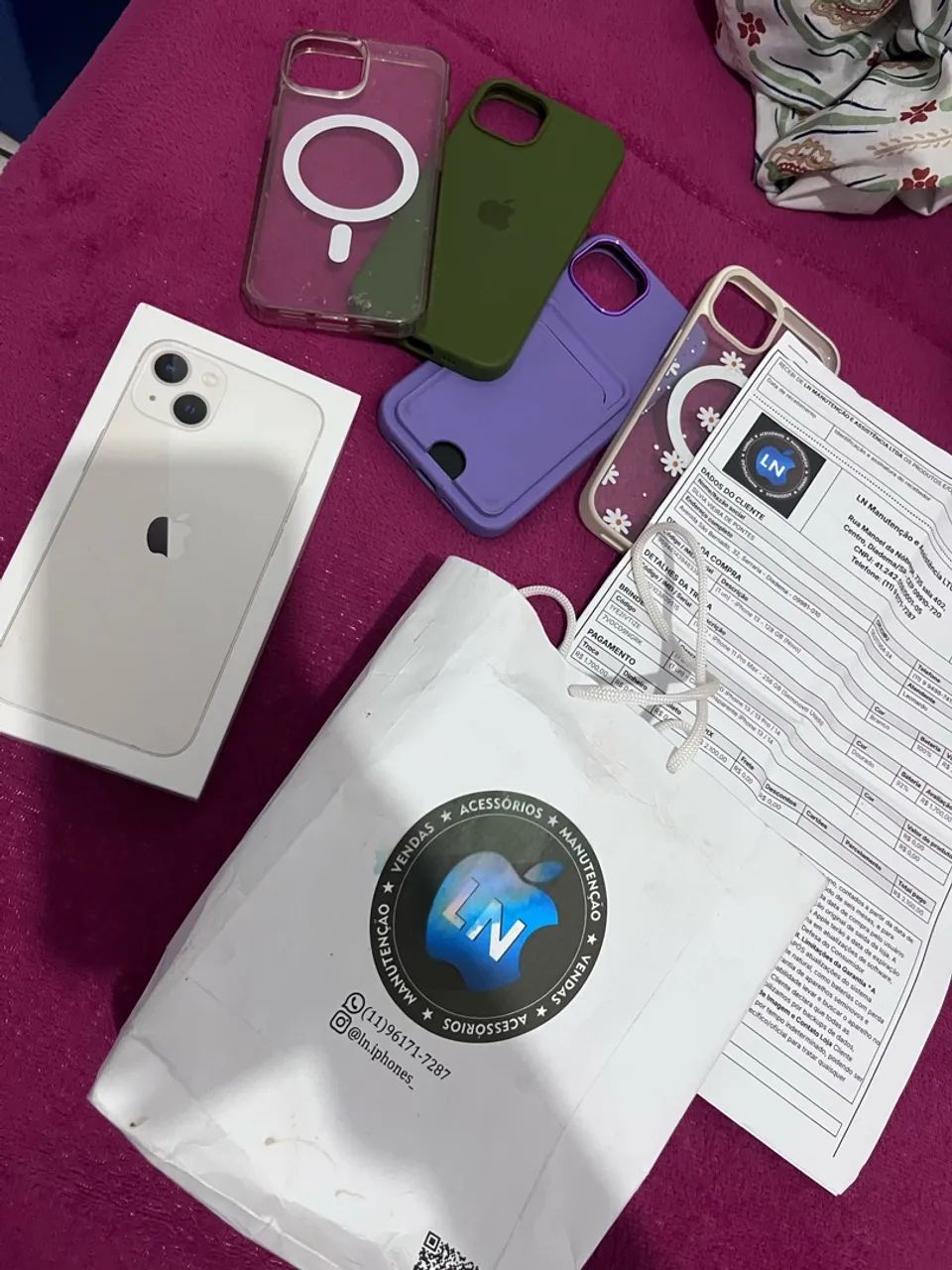 iPhone 13 128 gigas sem detalhes 