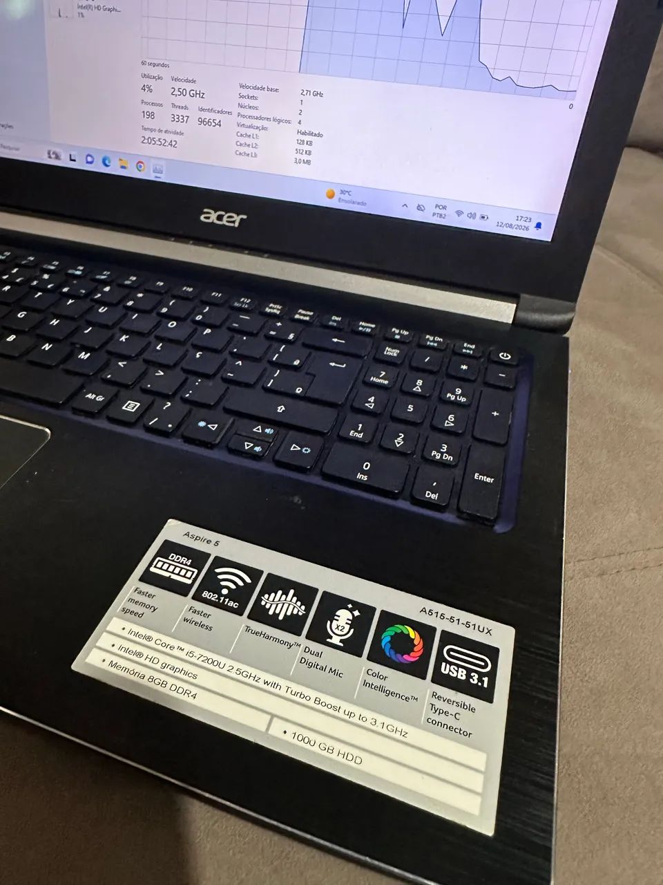 NOTEBOOK ACER ASPIRE  - Foto 4