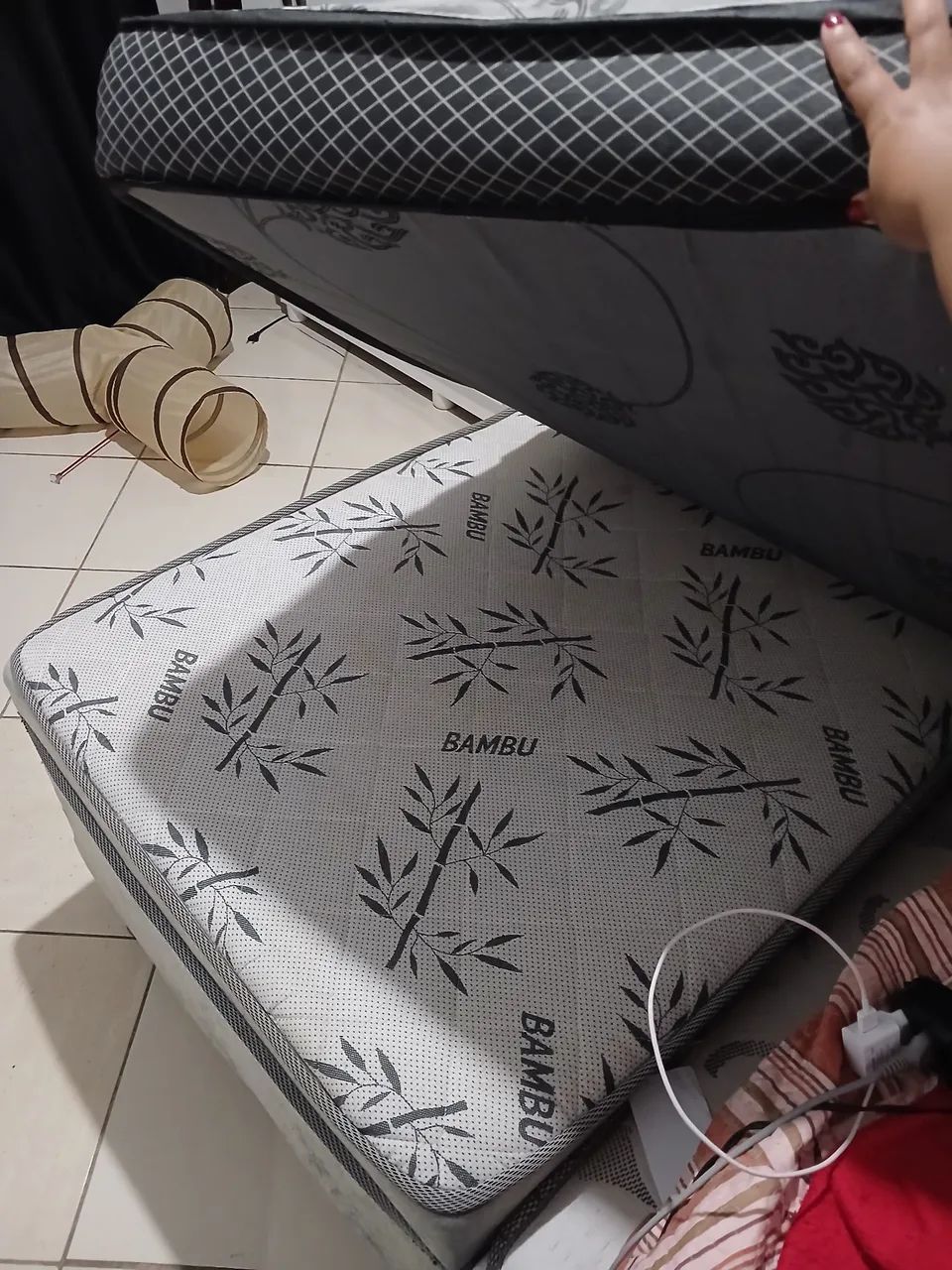 Cama solteiro e colchao - Foto 2