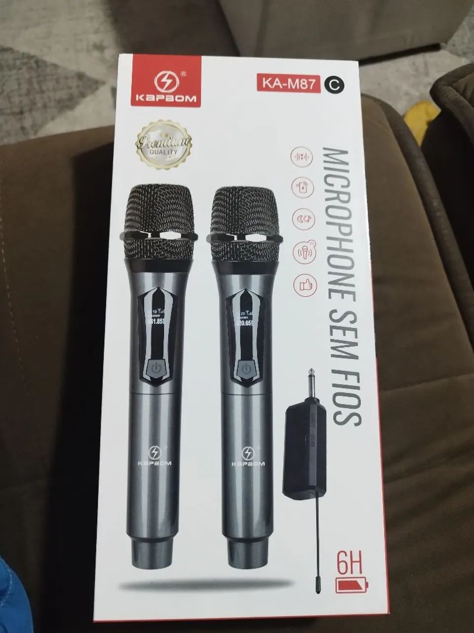 Microfones sem fio