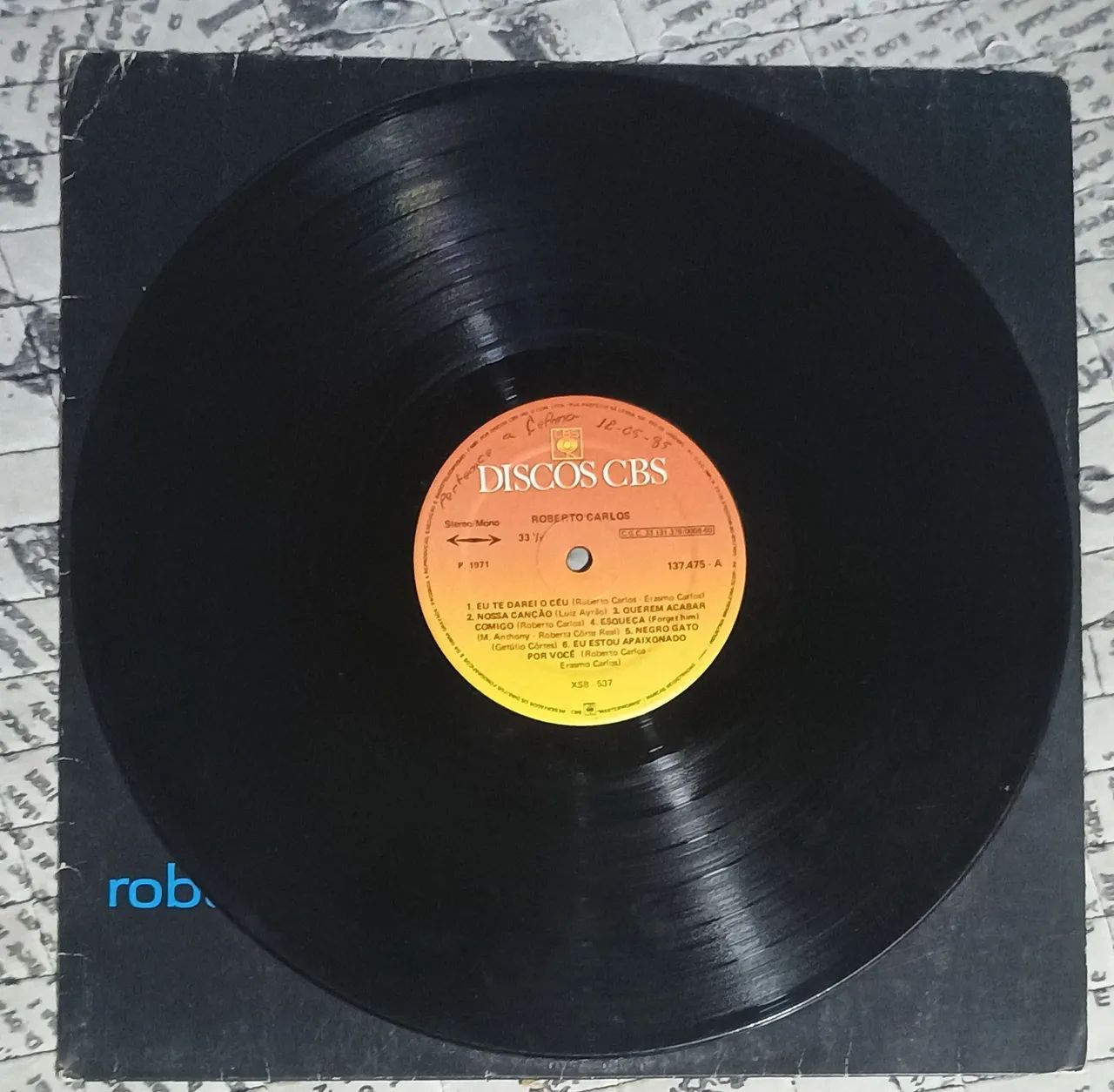 LP Roberto Carlos 1971 Original CBS - Raro - Foto 3