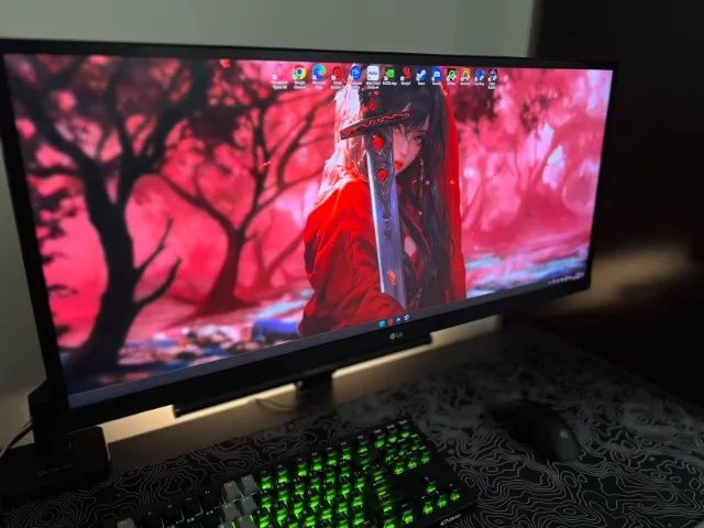 Monitor Gamer LG 29 Polegadas Ultrawide IPS 2K 29WK600-W - Foto 4