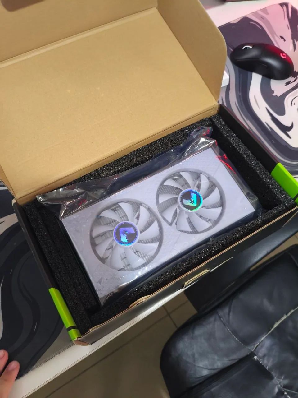 RX 580 NA CAIXA