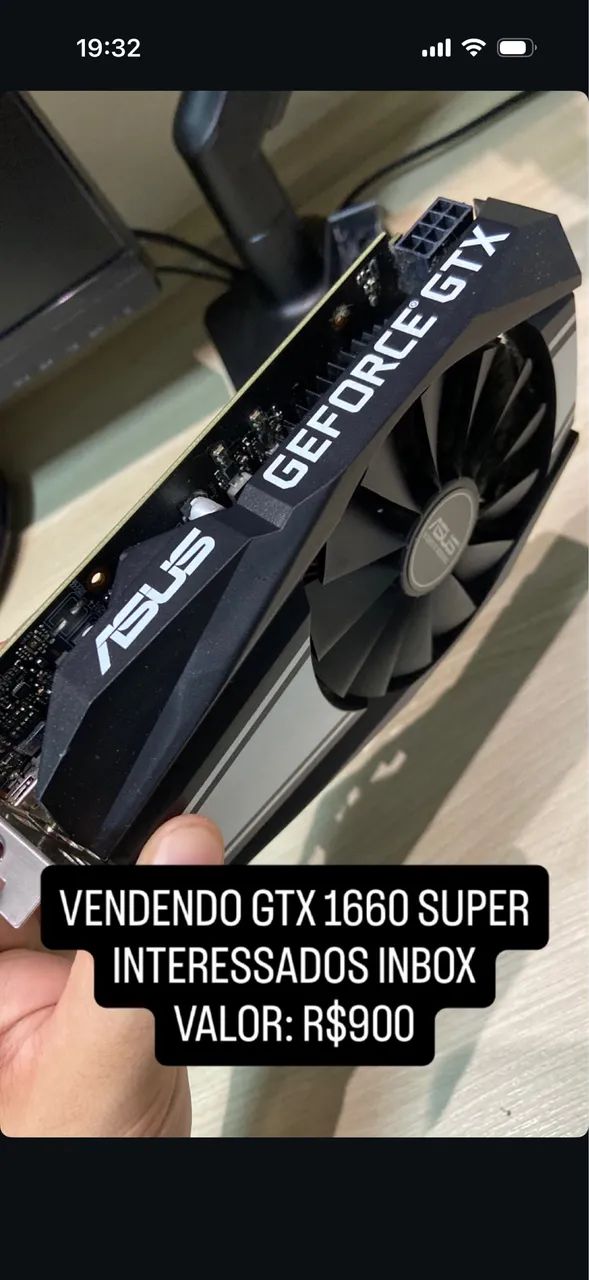 Placa GTX 1660 SUPER
