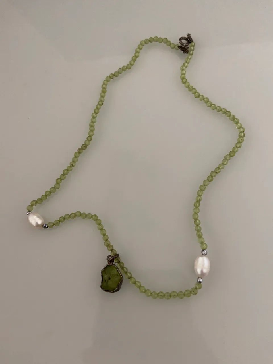 Colar peridoto natural, usado, em ótimo estado  - Foto 2