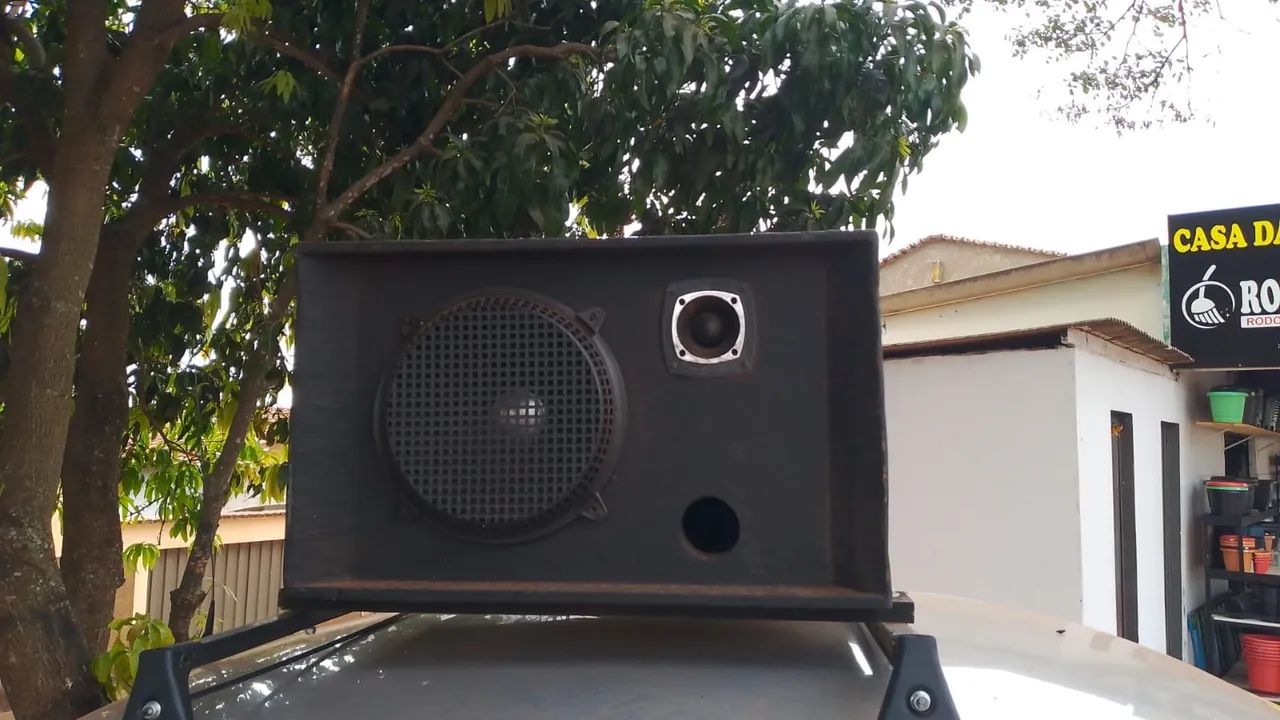 CAIXA DE SOM COMPLETA À VENDA!  - Foto 2