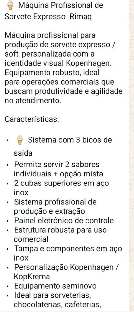 Máquina de sorvete expresso rimaq - Foto 4