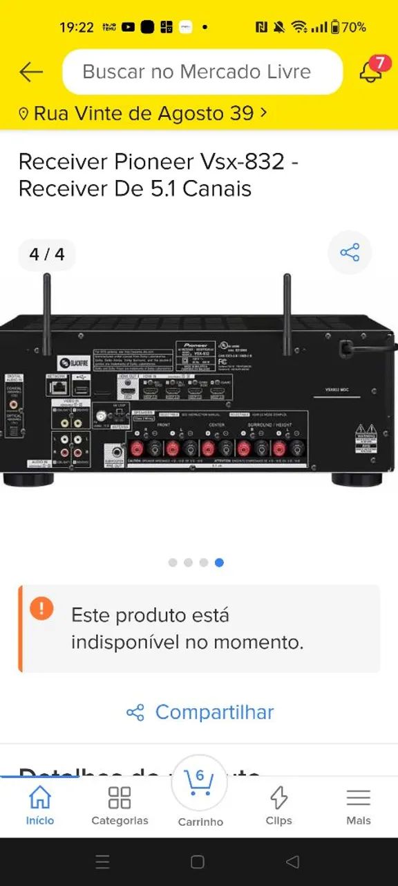 Receiver Pioneer 