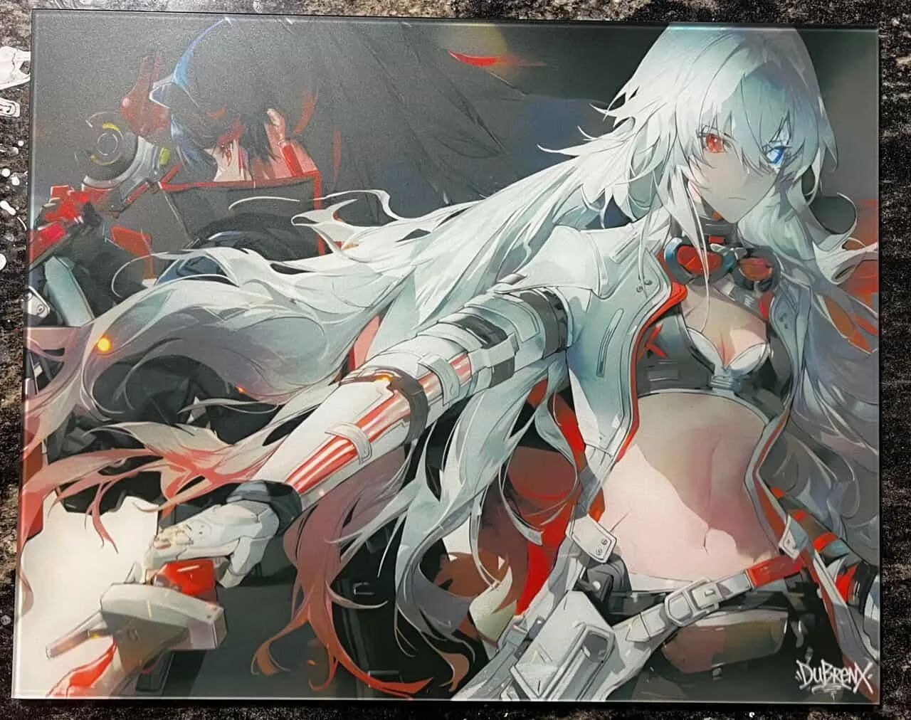 Mouse Pad de Vidro personalizado