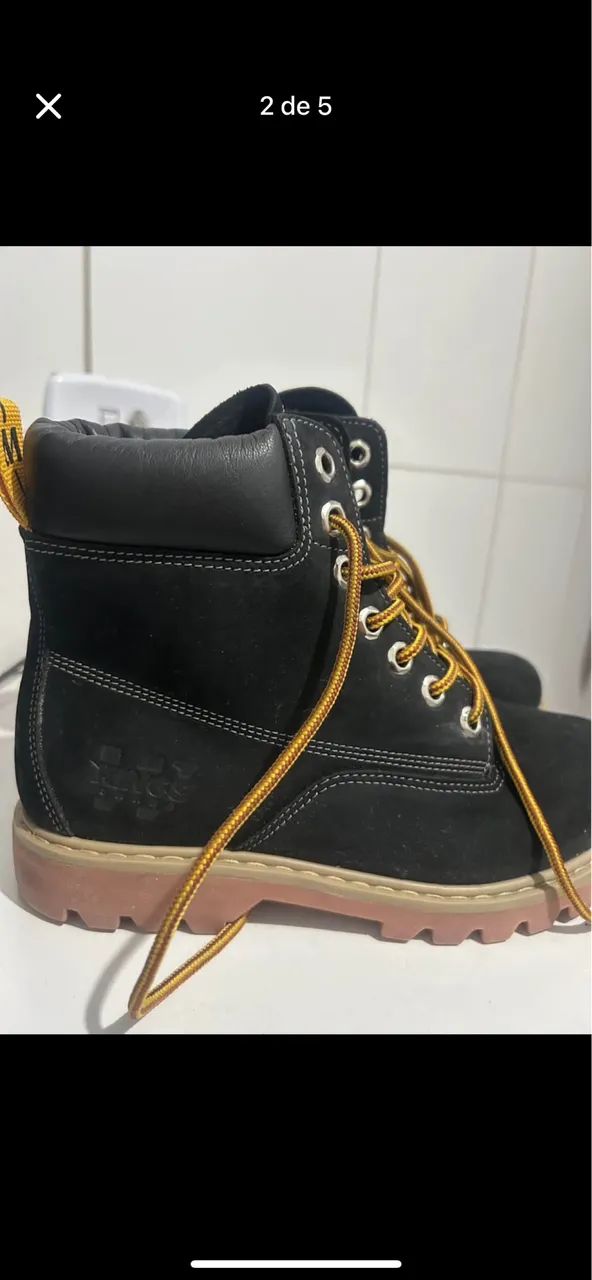 Bota masculina n 40 - Foto 4