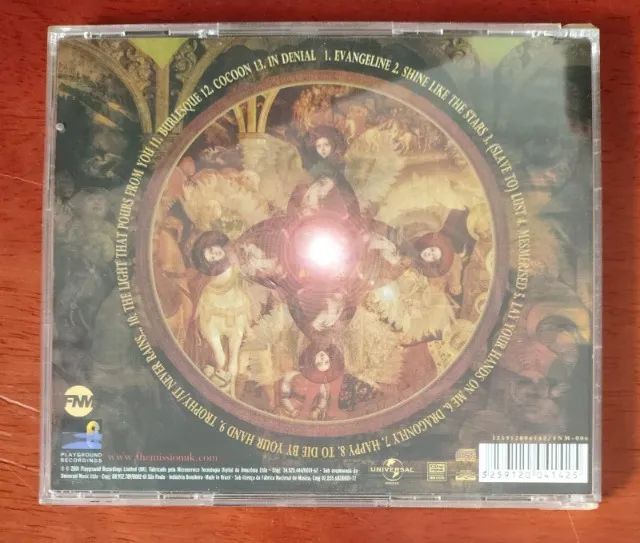 CD -The Mission - Aura - 2001 - Foto 3