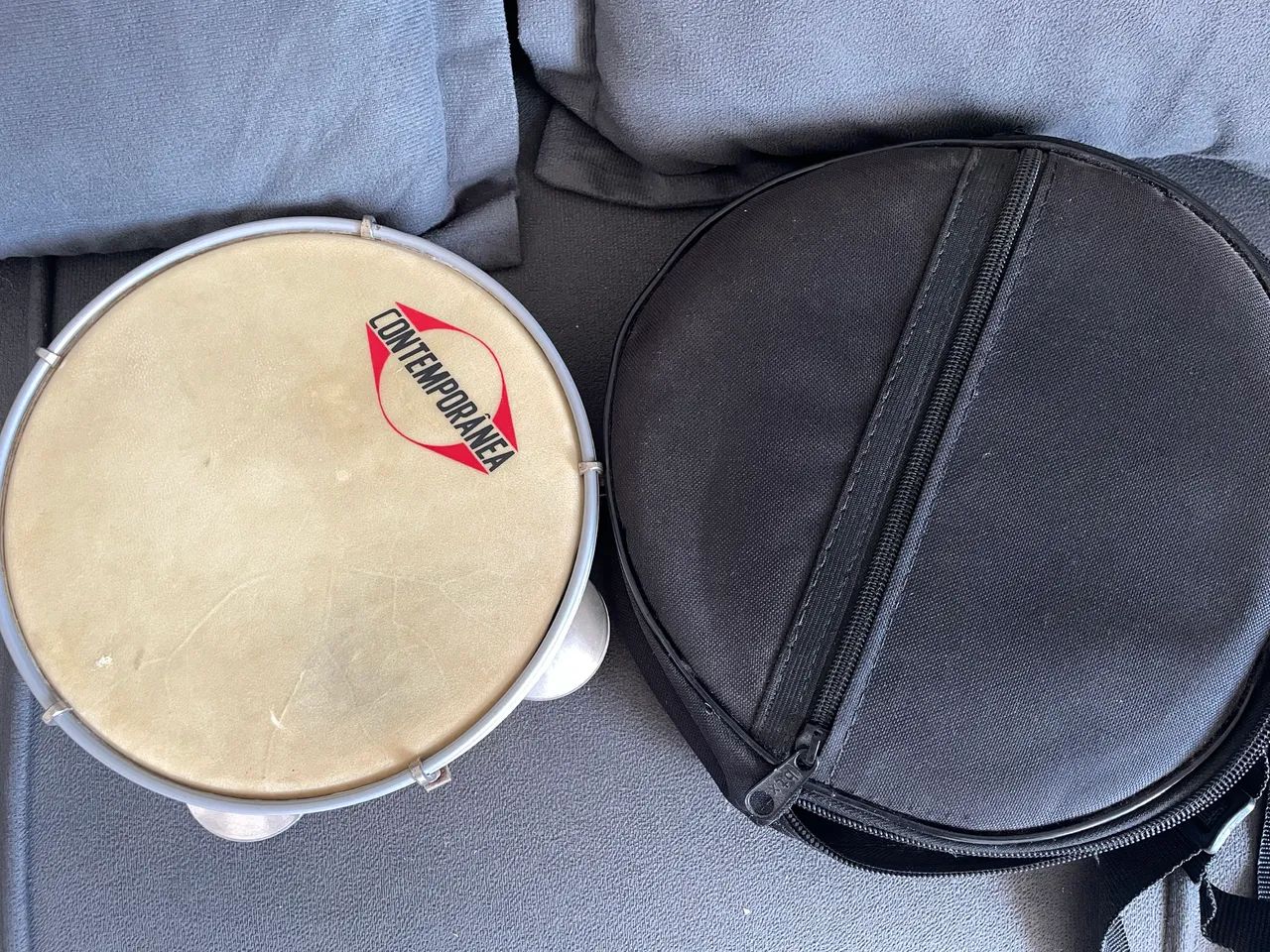Pandeiro novo com bolsa 10 polegadas contemporânea 