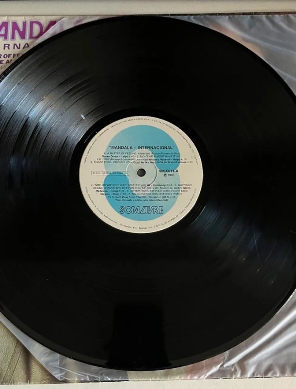 LP VINIL Mandala Internacional - Trilha Sonora da Novela da Rede