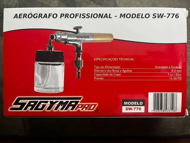 Aerógrafo Profissional SW-776 - Foto 2