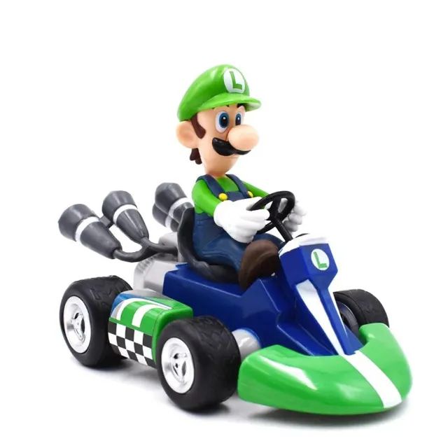 Boneco LUIGI Kart Colecionável