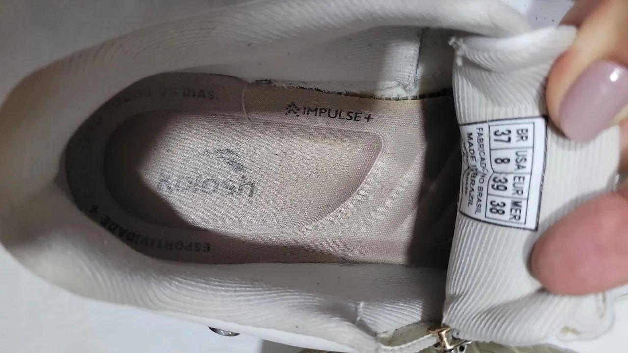 Tênis kolosh 37 feminino - Foto 3