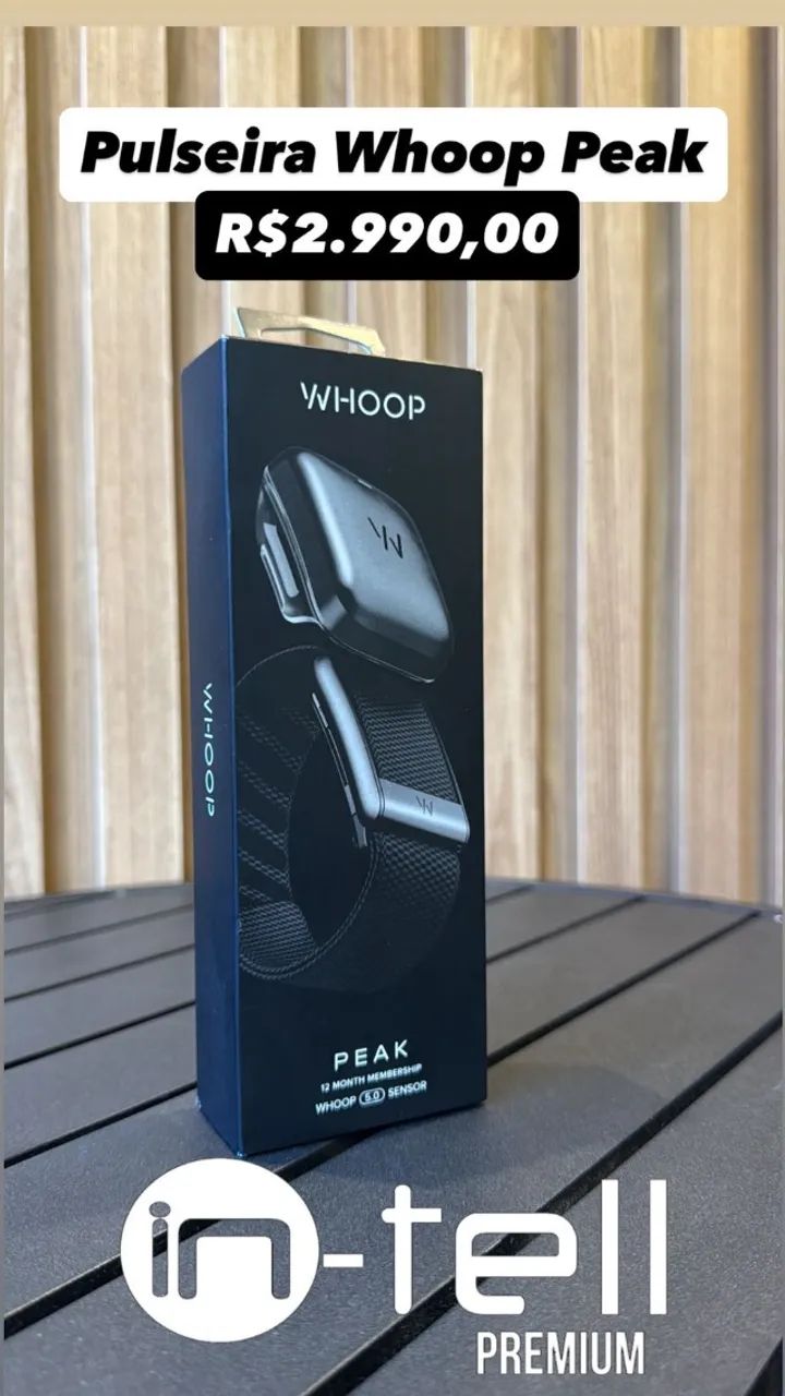 Pulseira Whoop Peak