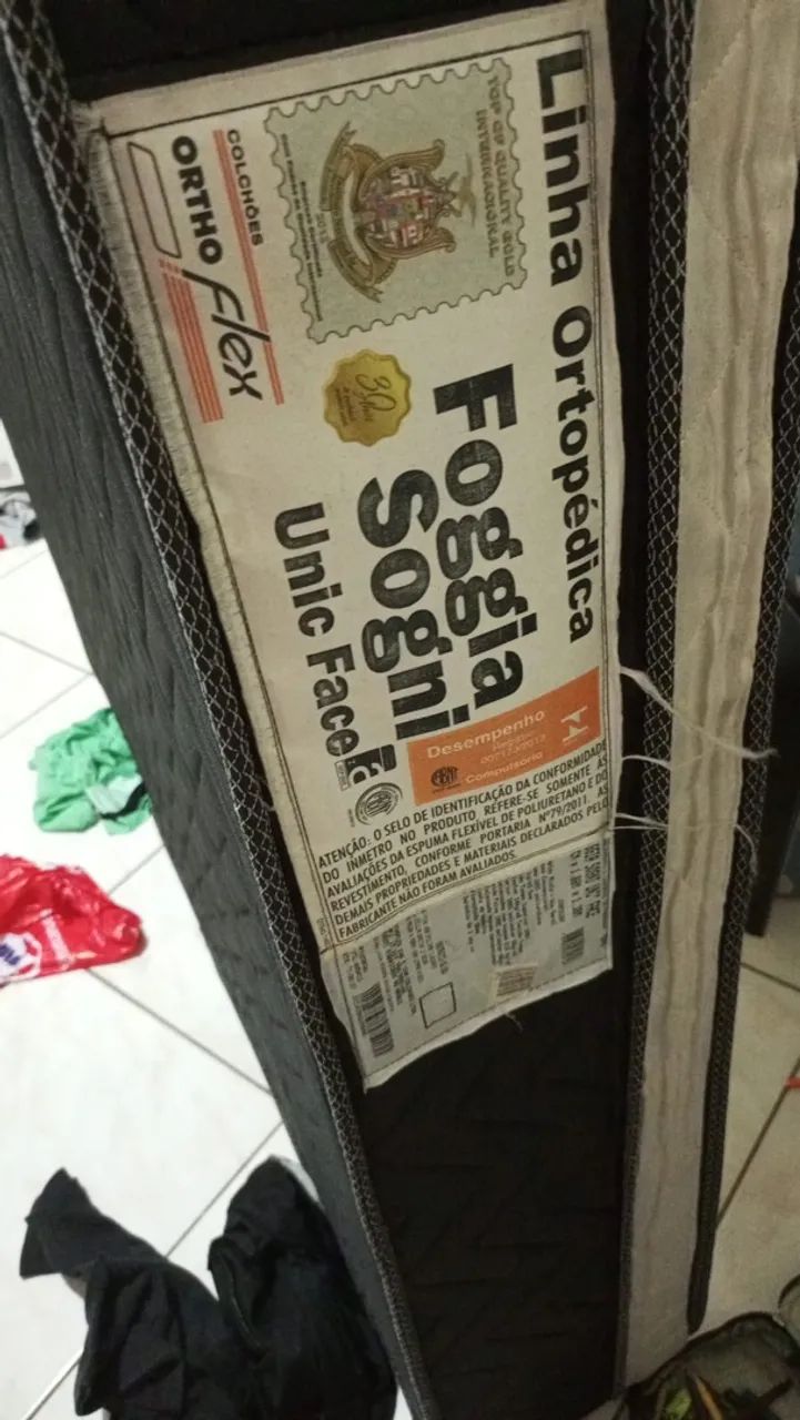 Colchão e Base de casal