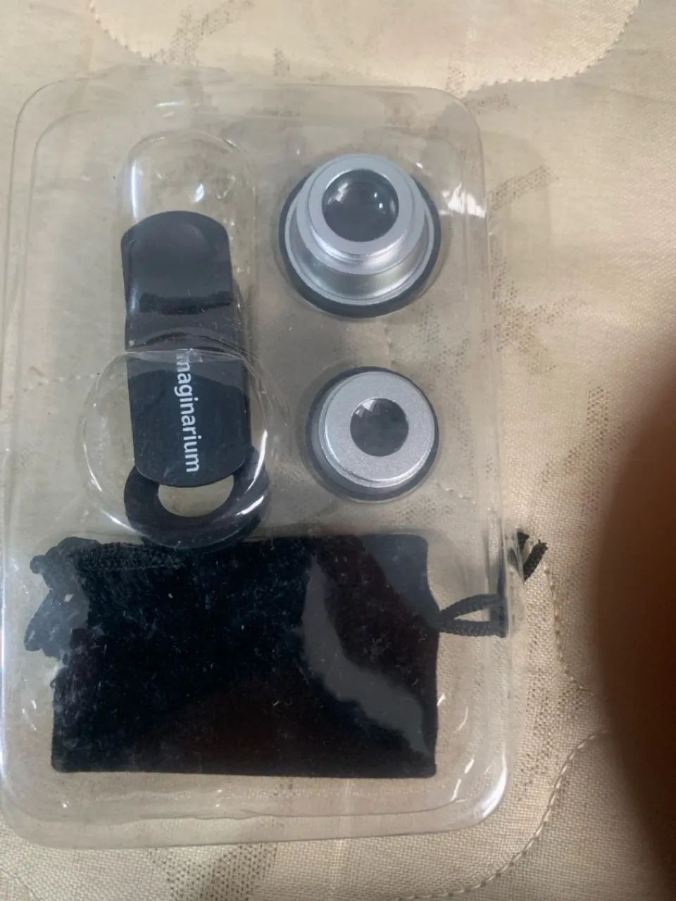 Kit lentes para celular prata Imaginarium cel foto - Foto 3