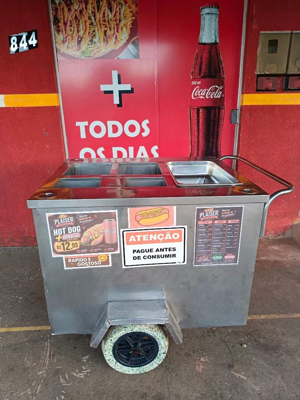 Carrinho de Hotdog / Cachorro Quente 