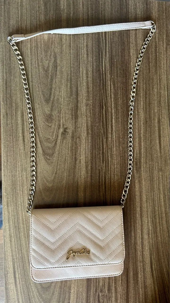 Bolsa Jorge Alex | Semi Nova | Cor Bege | Elegante | Excelente Estado - Foto 2