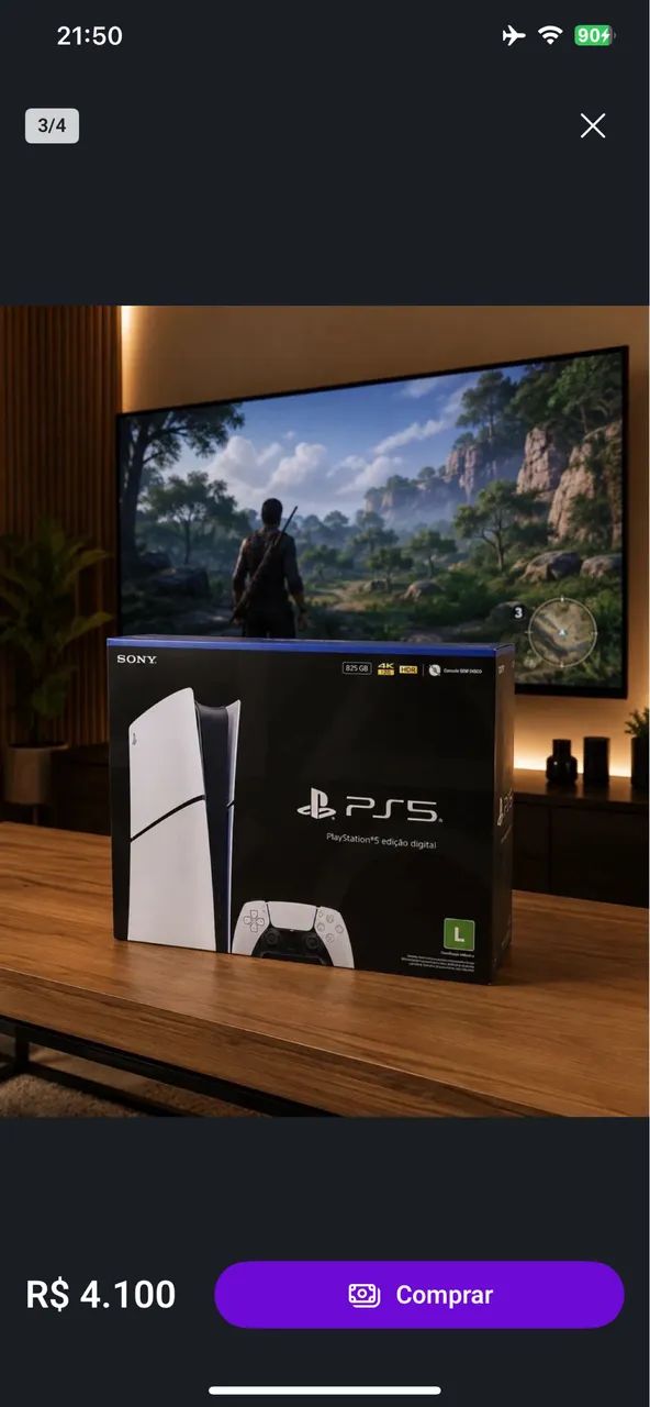 Ps5 novinho  - Foto 2