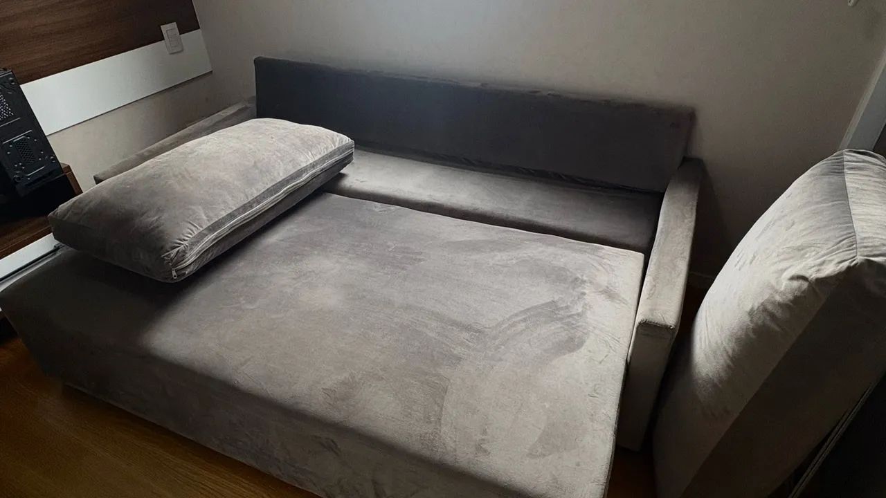 SOFA-CAMA EM ESTADO DE NOVO!  - Foto 3