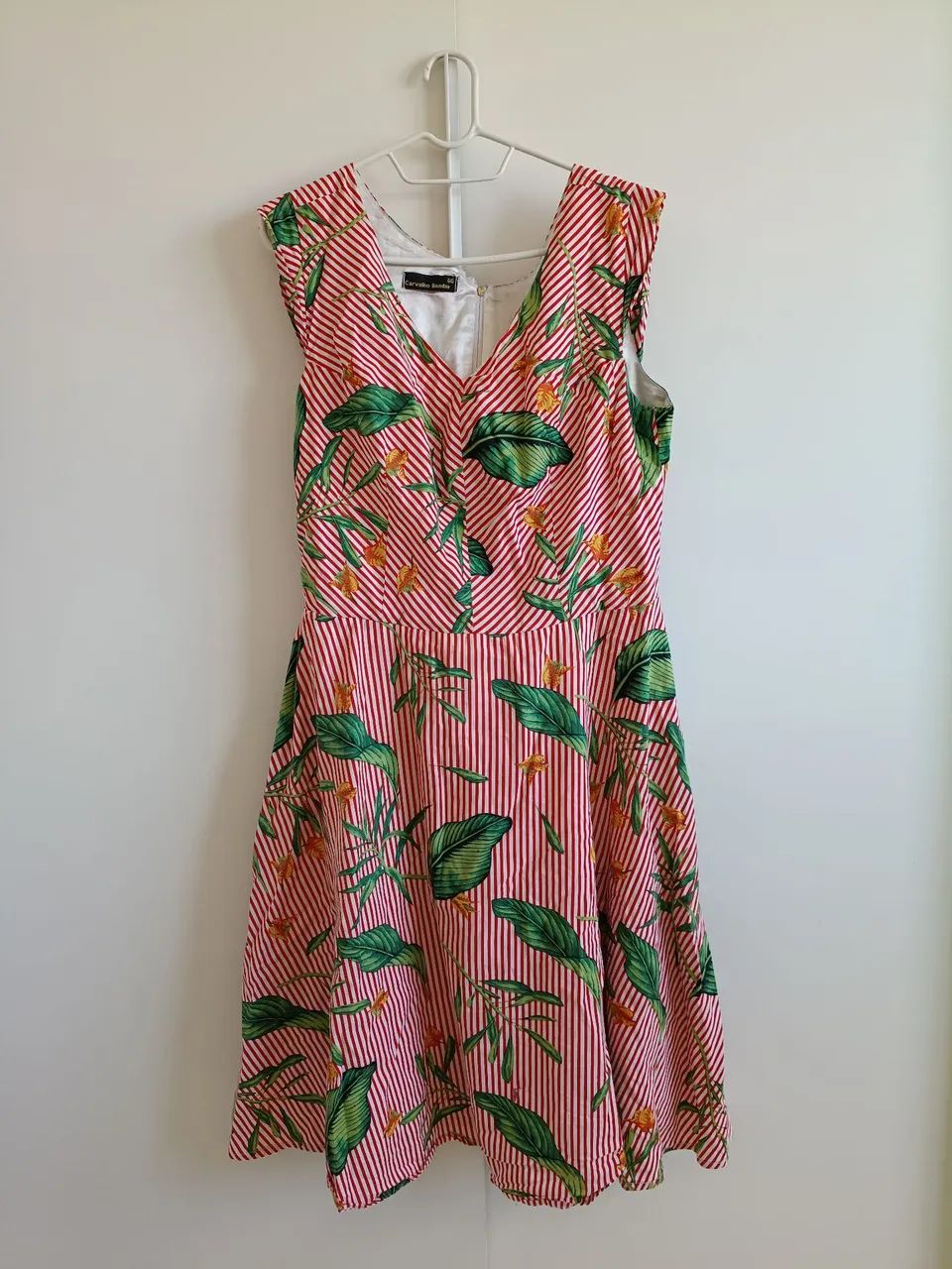 Vestido Carvalho Bambu Tam GG 