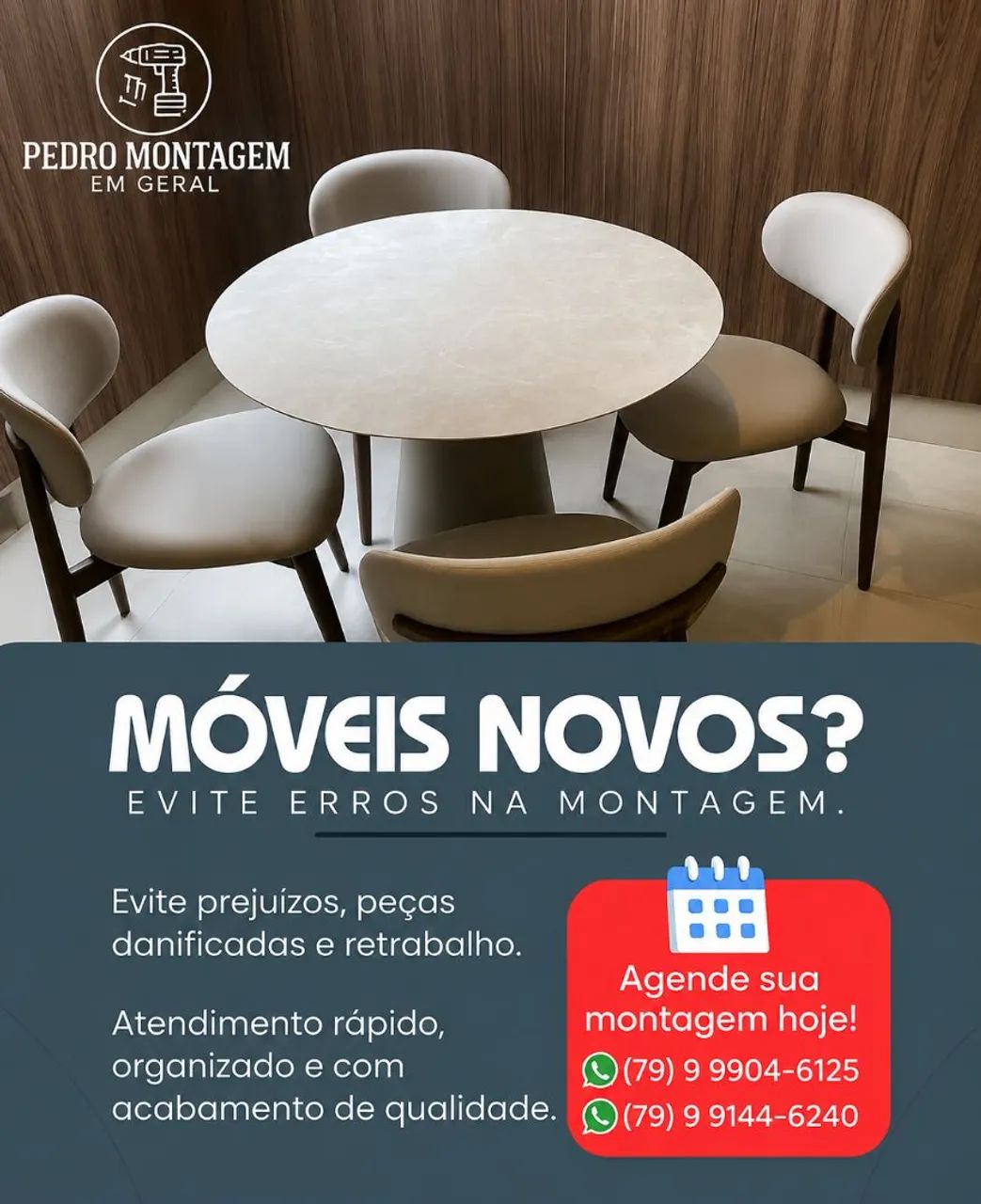 COMPROU? A GENTE MONTA! <br>