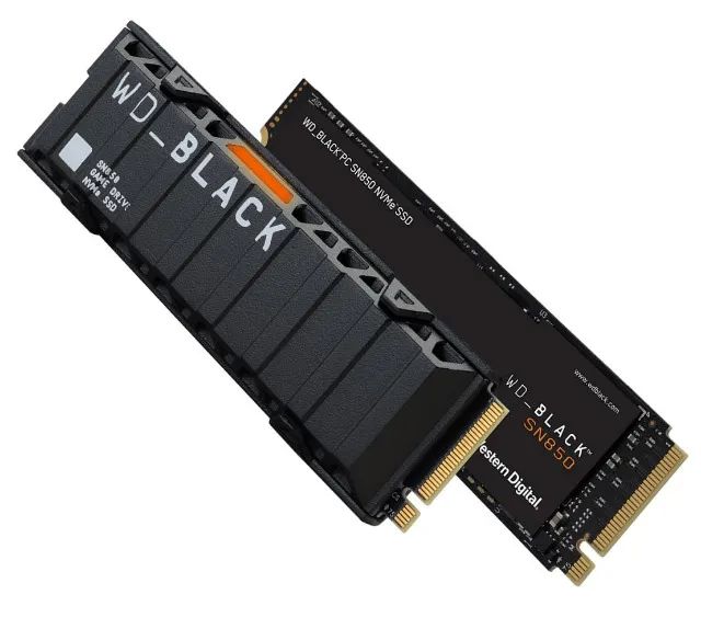 SSD WD Black SN850X 4TB M.2 com dissipador de calor heatsink