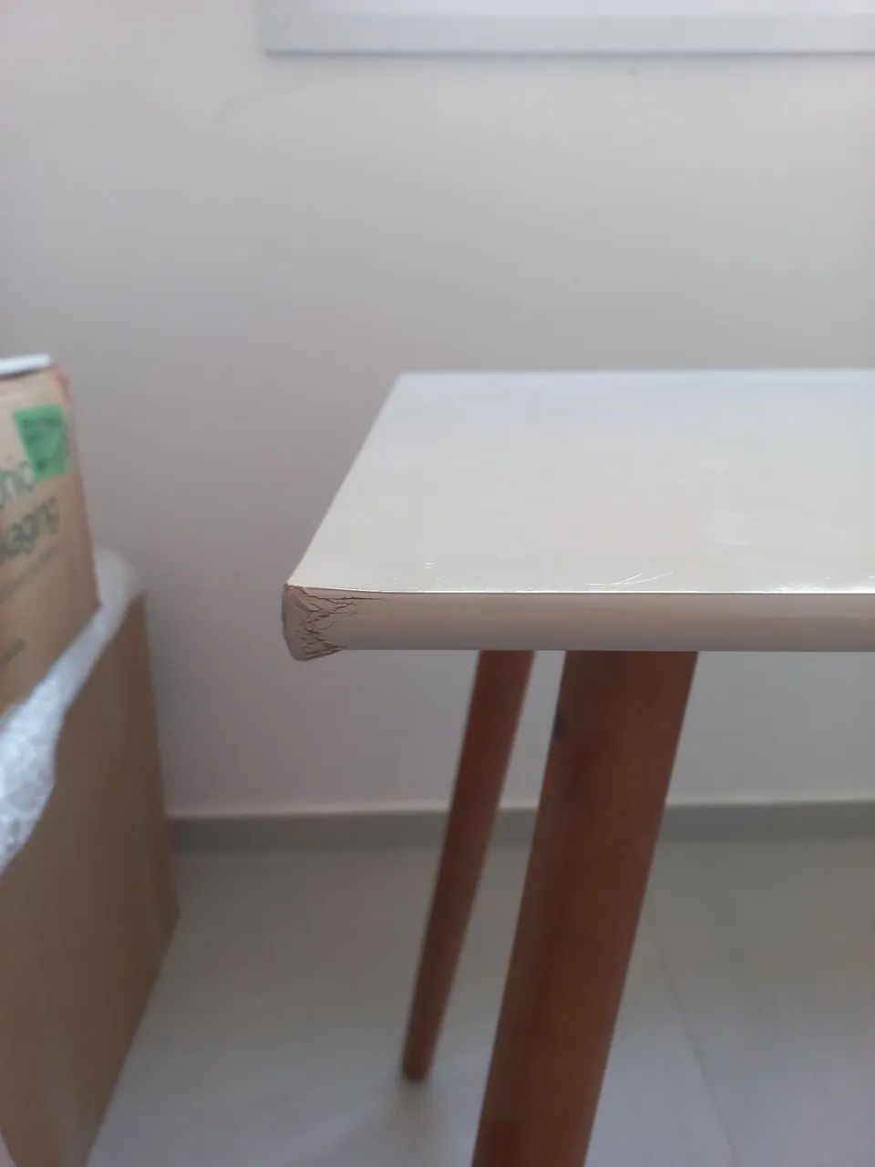 Mesa escrivaninha retro nude - Foto 3