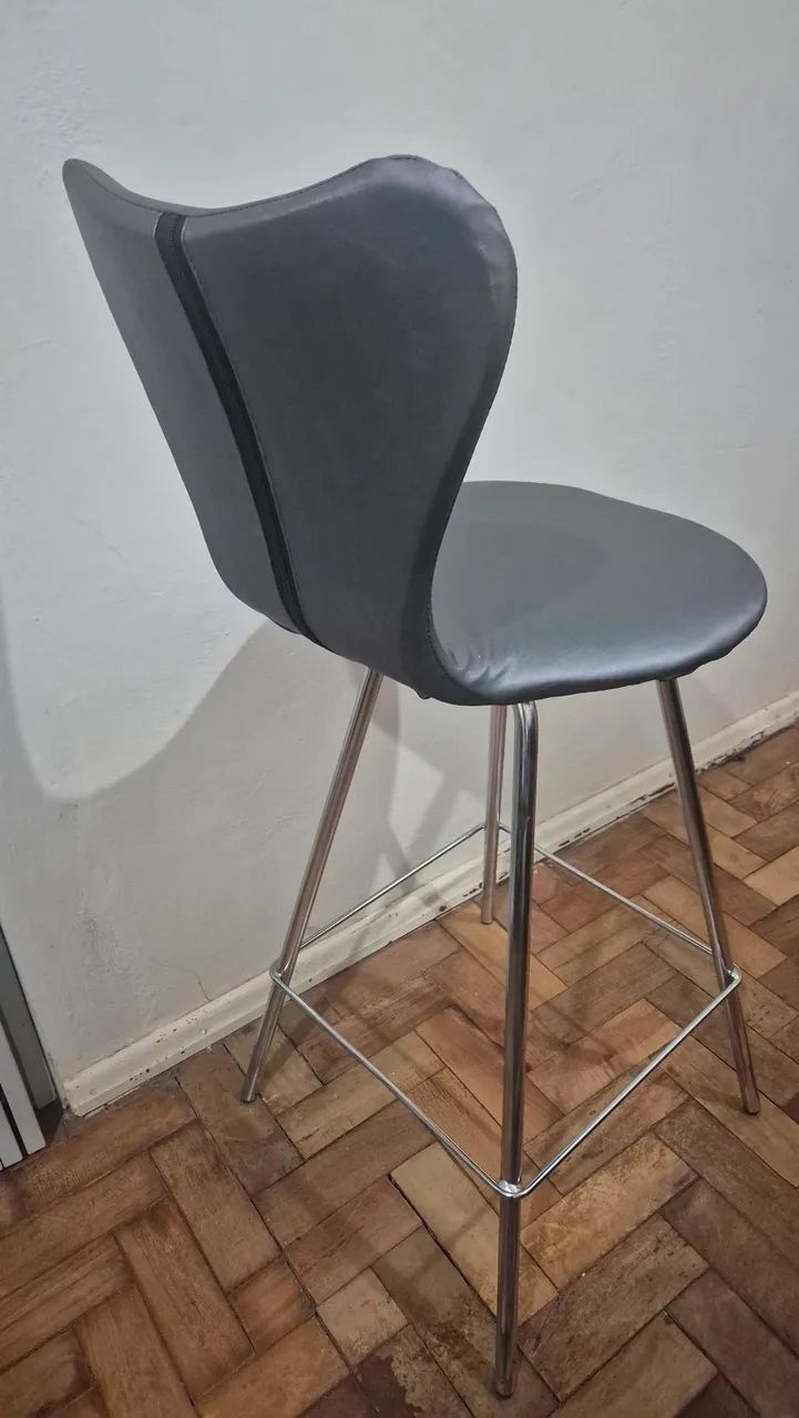 Banqueta alta com encosto  - Foto 5