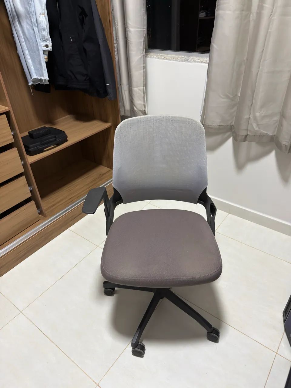 Cadeira de escritório Flexform My Chair Cinza
