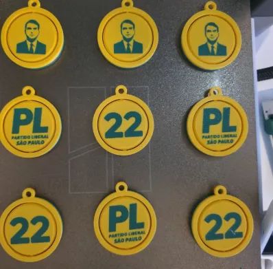 Chaveiro do 13 e do 22