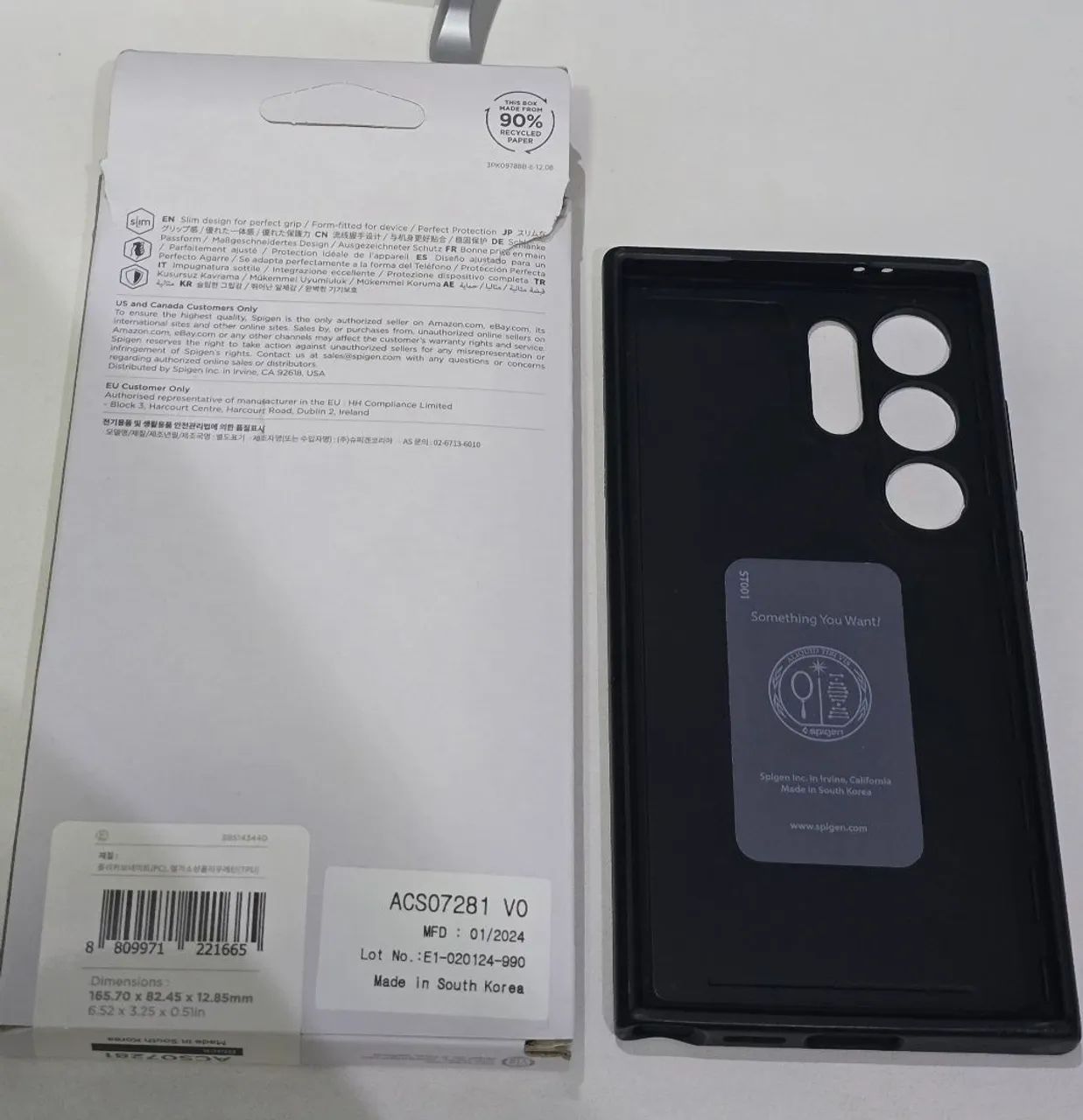 Capa Spigen Thin Fit Galaxy S24 Ultra - Foto 2