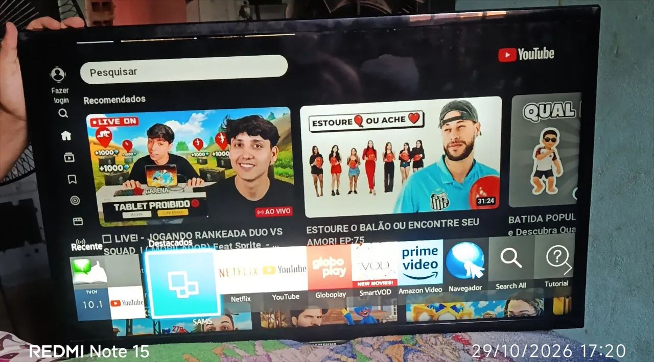 Vendo tv smart Samsung 32 polegadas  - Foto 4