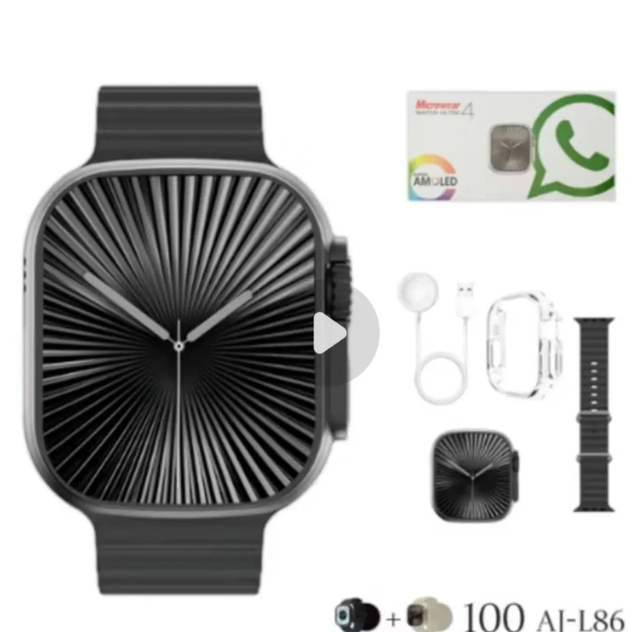 SOFERTA SMARTWATCH MICROWEAR ULTRA WATCH 4 PLUS - Foto 3