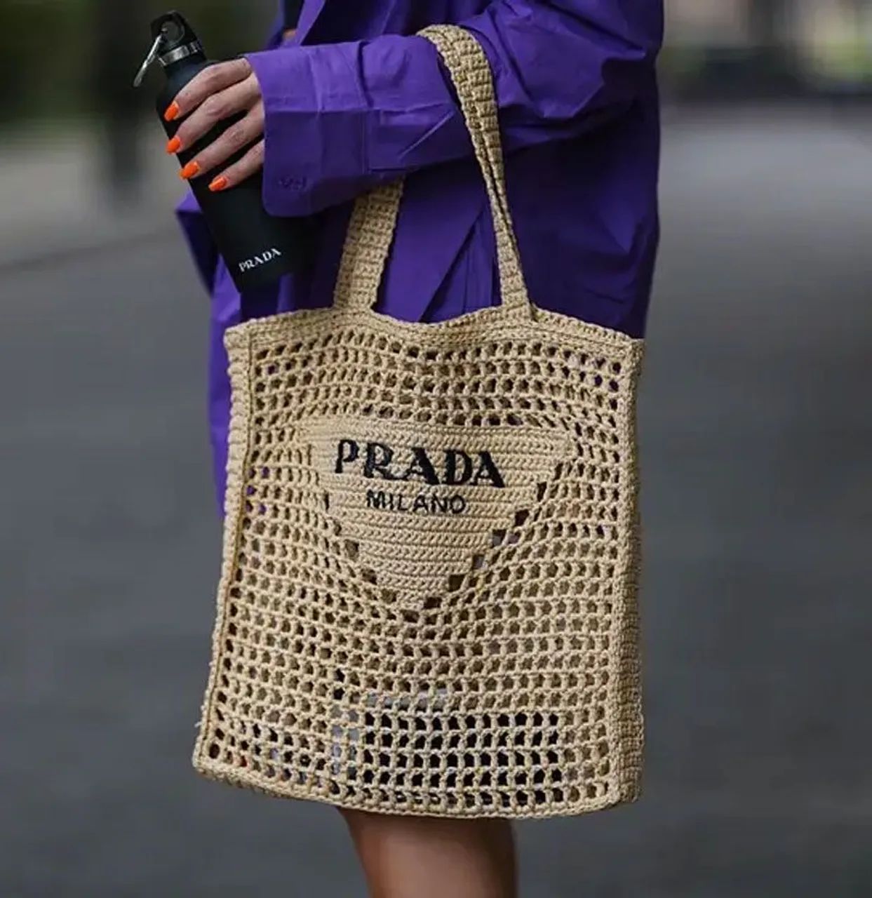 BOLSA PRADA BORDADA - Foto 2