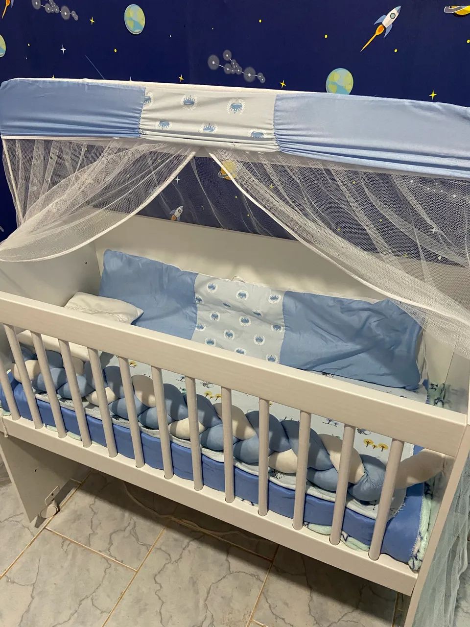 Mini berço de bebê  - Foto 4