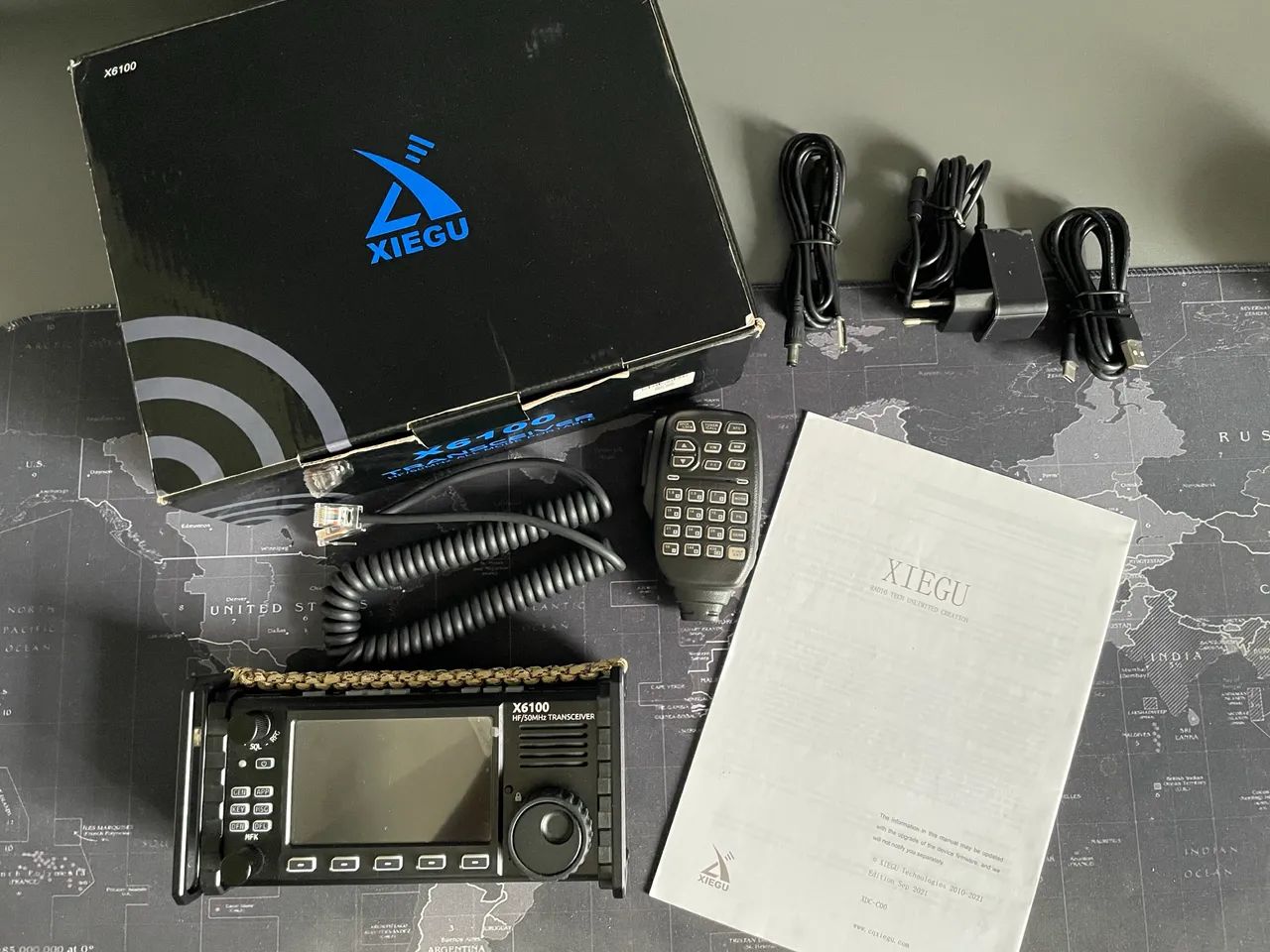 XIEGU X6100 - Transceptor SDR HF/50MHz com Acoplador Automático de Antena e Bateria intern - Foto 2