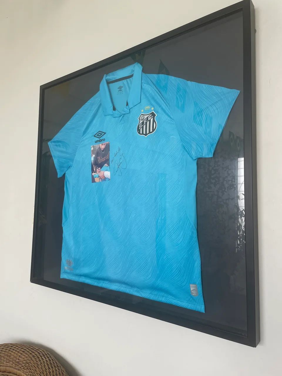 CAMISA NEYMAR Jr. AUTOGRAFADA - Foto 2