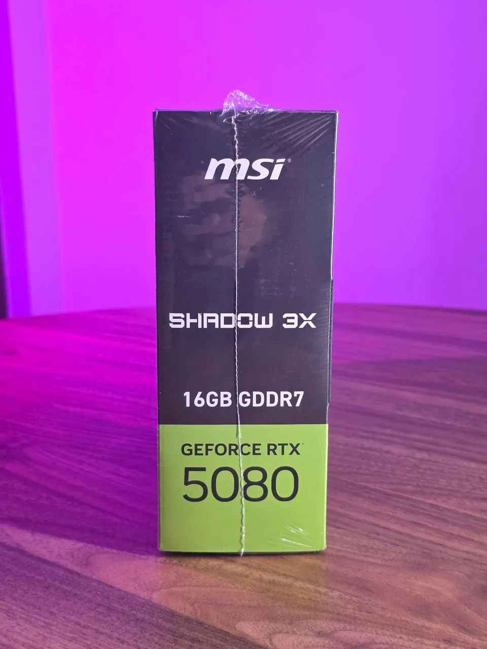 RTX 5080 MSI Shadow 3X 16gb (NOVA LACRADA) - Foto 3