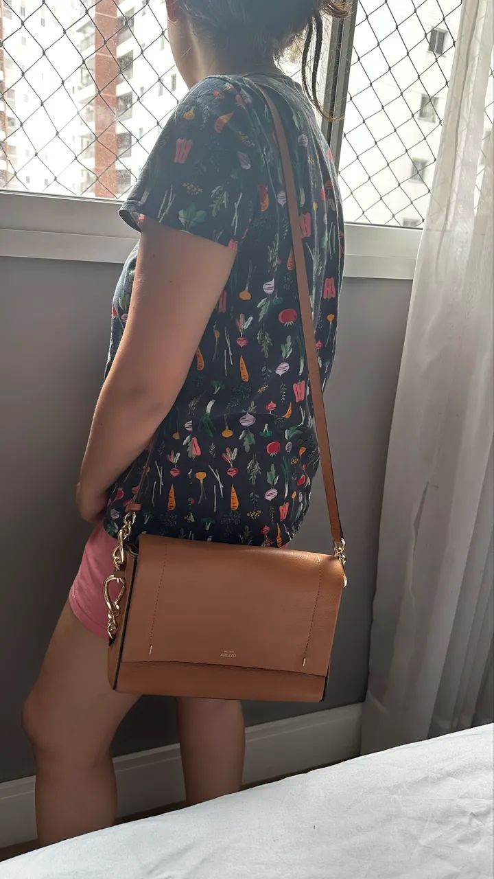 Bolsa Arezzo- Couro legítimo  - Foto 2