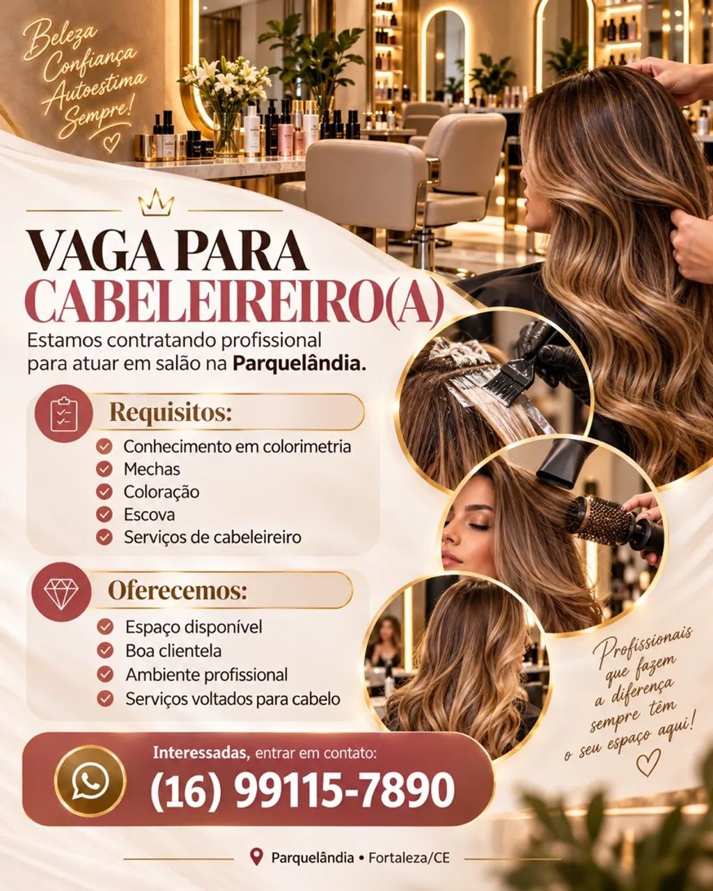Cabeleireiro (a)
