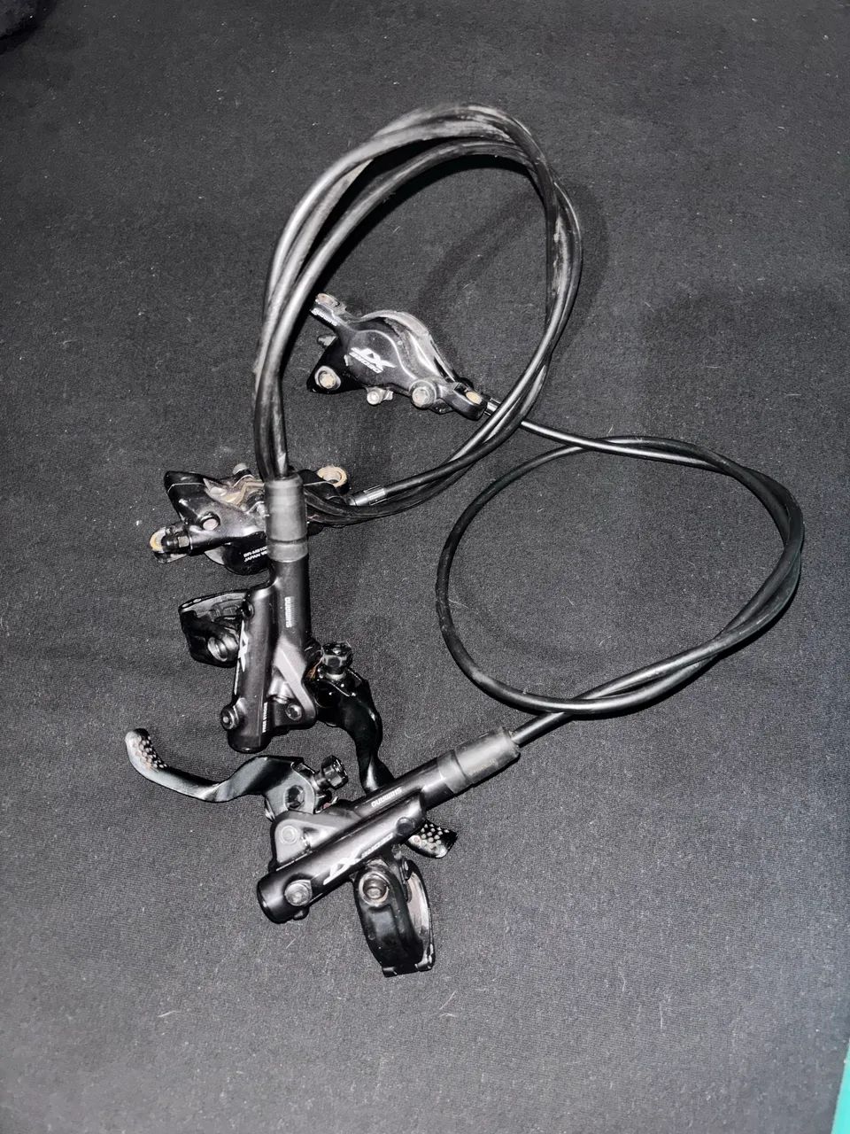 Par de freio deore xt 8100
