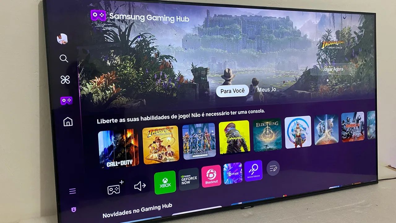 TV SMART SAMSUNG 55 POLEGADAS 4K NOVA