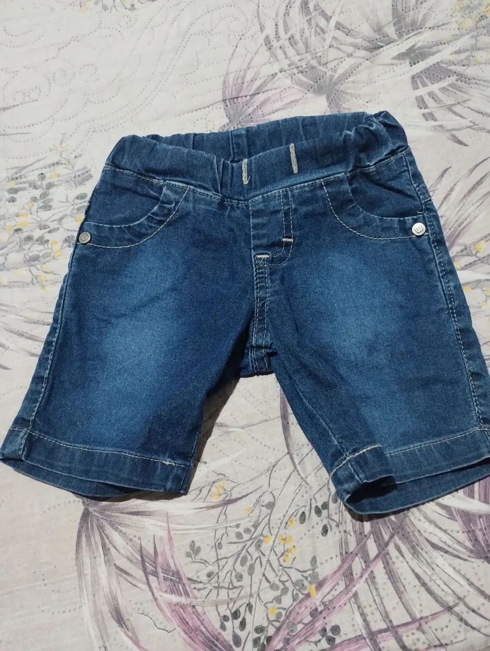 bermuda jeans bebê  - Foto 3